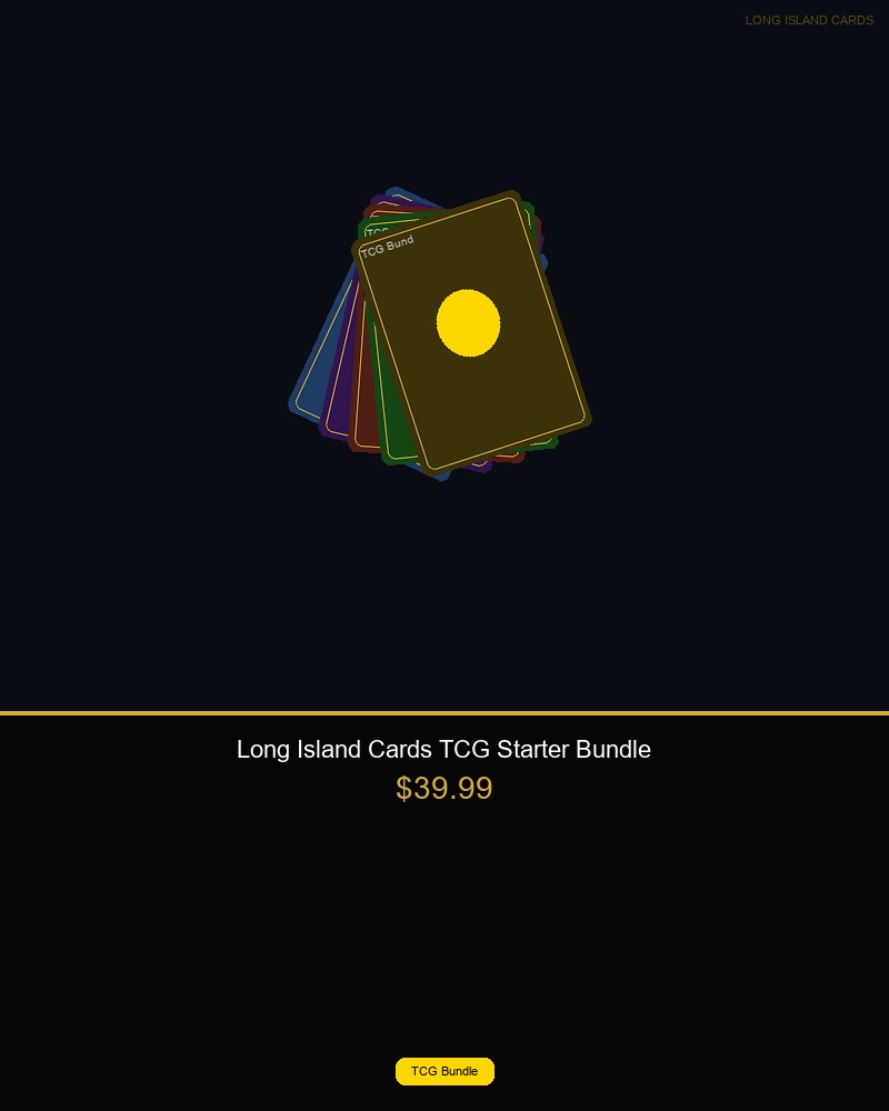 Long Island Cards TCG Starter Bundle