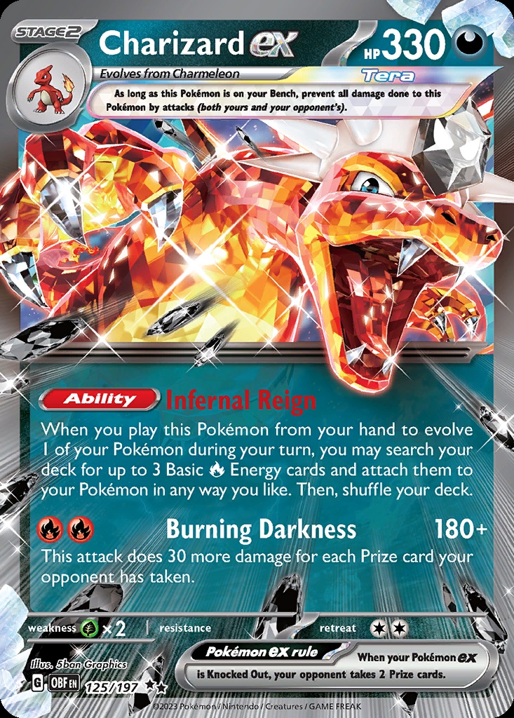 Charizard ex (Obsidian Flames) – Long Island NY