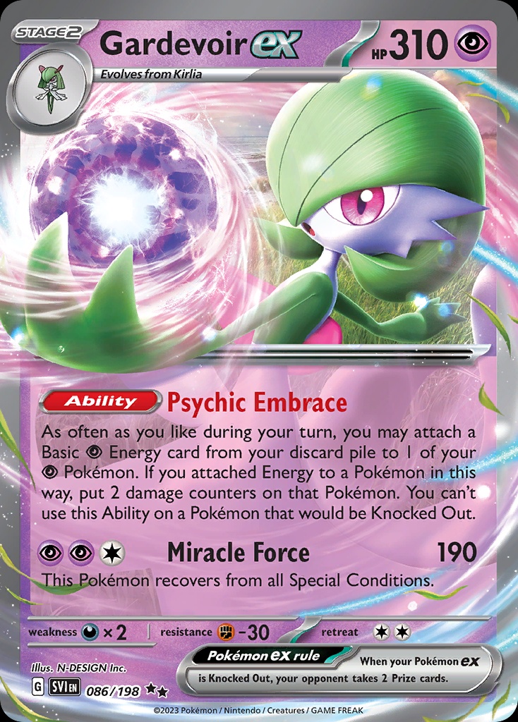 Gardevoir ex (Scarlet & Violet) – Long Island NY