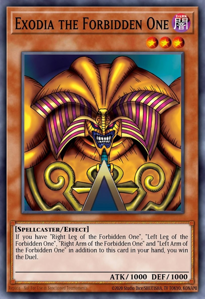 Exodia the Forbidden One – Long Island NY