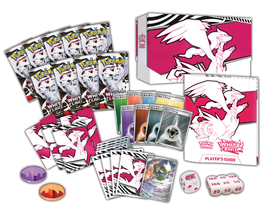 [LIC-POKE-0021] Pokemon - Pokemontcgscarletviolet Whiteflareelitetrainerbox Contents