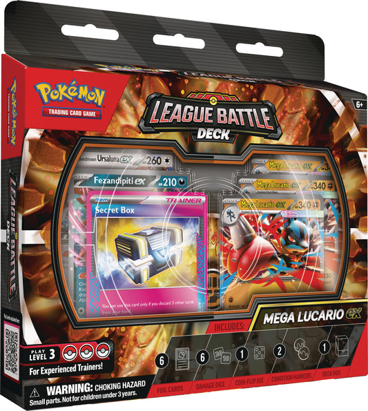 [LIC-POKE-0032] Pokemon - Pokemontcg Megalucarioexleaguebattledeck