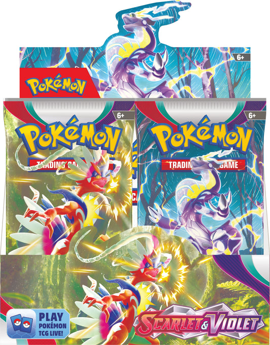 [LIC-POKE-0037] Pokemon - Pokemontcgscarletviolet Boosterdisplay Front