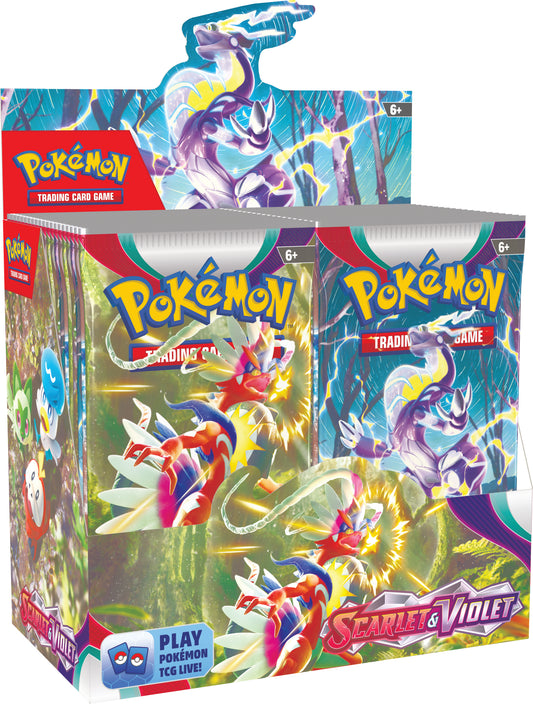 [LIC-POKE-0038] Pokemon - Pokemontcgscarletviolet Boosterdisplay Left