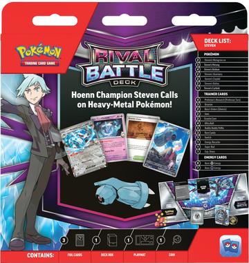 [LIC-POKE-0043] Pokemon - Pokemontcgrivalbattledeck Steven Back 17