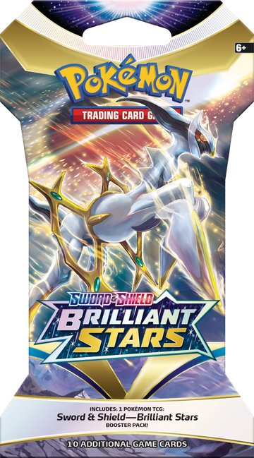[LIC-POKE-0053] Pokemon - Swordshield Brilliantstarssleevedbooster Arceus 434