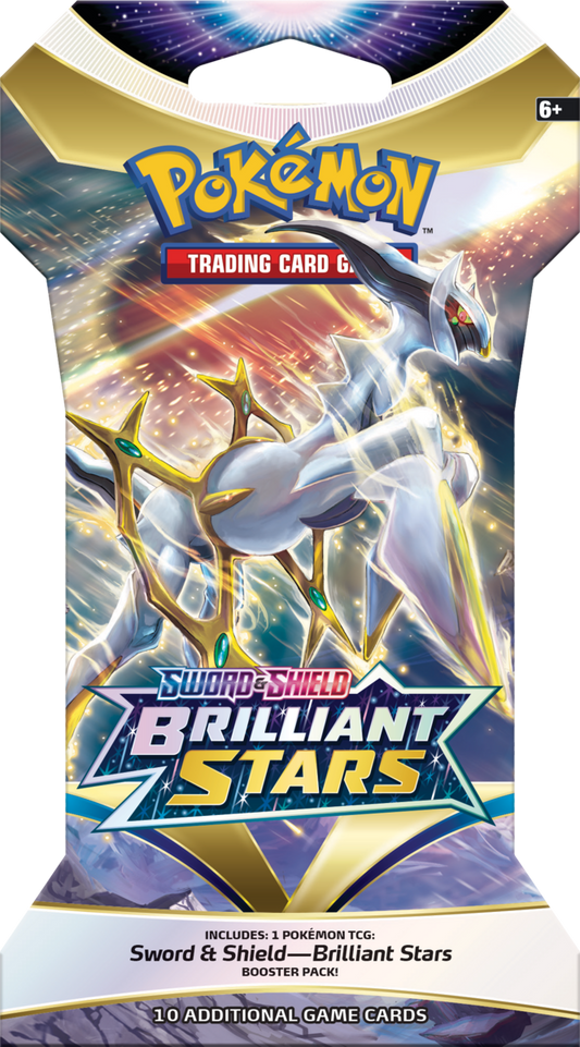 [LIC-POKE-0062] Pokemon - Swordshield Brilliantstarssleevedbooster Arceus