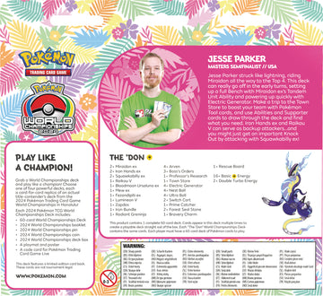 [LIC-POKE-0112] Pokemon - 2024Pokemontcgworldchampionshipsdeck Parker Back 826